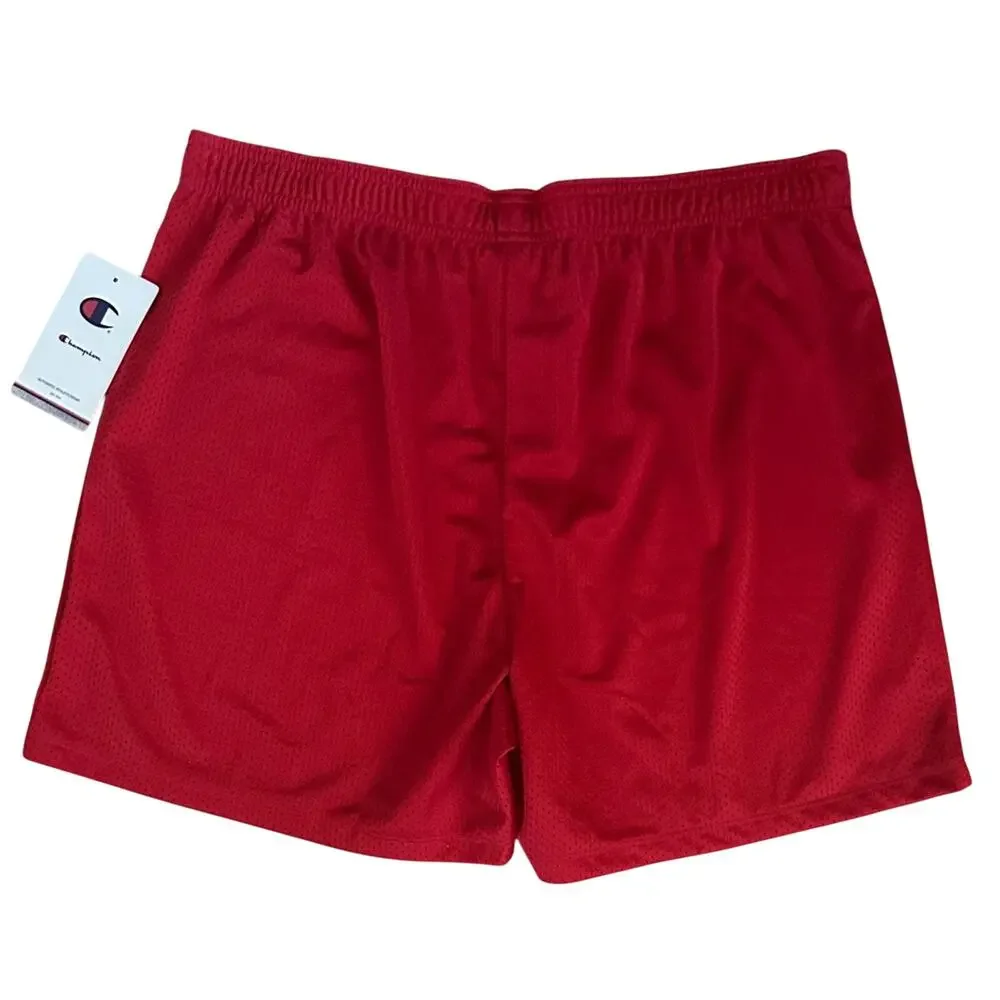 Champion Bold Red Sports Shorts 5